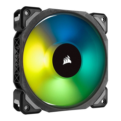 Corsair ML140 140mm RGB LED PWM Fan for CO-9050077-WW Premium Magnetic Levitation - Compatible with Various PC Cases