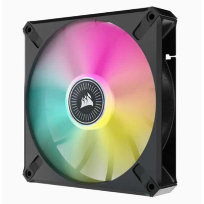 Corsair RGB ELITE Premium PWM Magnetic Levitation Fan for iCUE ML14 - White - Compatible with iCUE ML14 - PC Cooling Fan