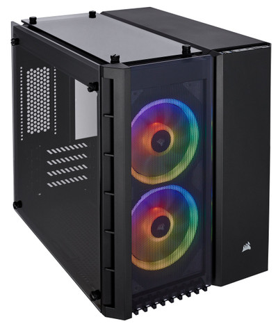 CC-9011135-WW - Corsair Tempered Glass Micro ATX Case