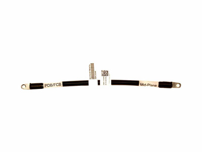 Dell Black Ground Cable for Poweredge C6000 04M7KN, compatible with server racks