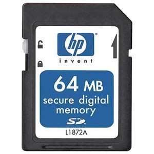 FA134A#AC3 - HP 64MB SD Flash Storage Memory Card