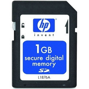 FA823A#AC3 - HP 1GB SD Flash Memory Data Storage Card
