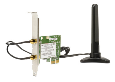 HP 135Mbps 2.4GHz / 5GHz Wireless Network Adapter for PCI Express, compatible with IEEE 802.11a/b/g/n, FH971AA
