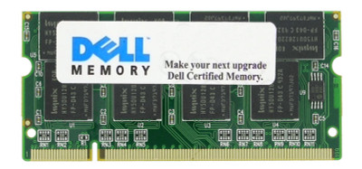 Dell 512MB PC2700 DDR-333MHz SoDimm Memory Module for Inspiron 8200 - A58554676, non-ECC, unbuffered, 200-Pin, CL2.5
