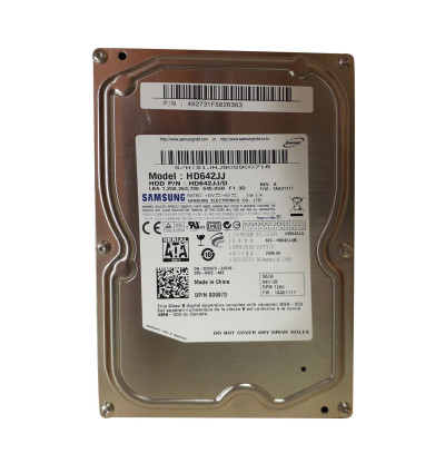 Dell 640GB 7200RPM SATA 3.0 Gbps 3.5 Hard Drive 0D097D for ProLiant DL360p Gen8 Servers