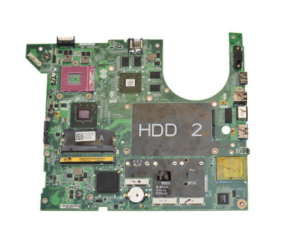Dell STUDIO 1735 Motherboard H267X - Replacement part for laptops - Compatible with Dell STUDIO 1735 series