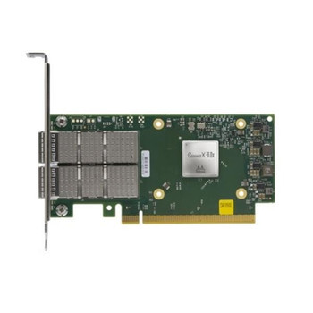 08H9YT - Dell Dual-Port 100Gbps QSFP56 PCIe x16 Network Adapter