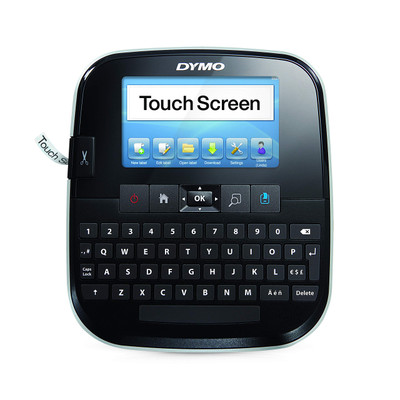 Dymo LabelManager 500TS Portable Label Maker with Full Color Touch Screen - Plug-N-Play - Ideal for on-the-go labeling