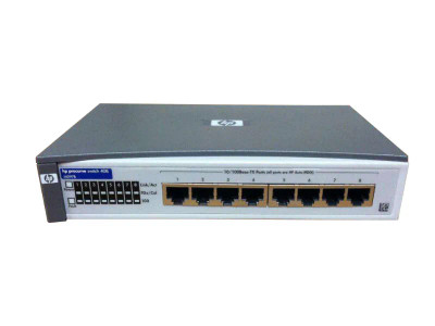HP ProCurve Switch 408 8-Port Fast Ethernet RJ-45X Switch for Servers