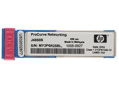 J4860CR - HP 1000Base-ZX SFP 1Gb Single-Mode 1550nm 80km LC Transceiver