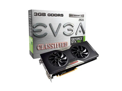 EVGA GeForce GTX 780 Dual 3GB Graphics Card, 384-Bit GDDR5, PCI-Express 3.0 x16, Dual DVI - Compatible with Gaming PCs