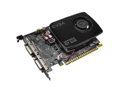 EVGA GeForce GT 640 4GB DDR3 Graphics Card for PCI Express 3.0 x16, Dual DVI/Mini-HDMI, HDCP Ready - 04G-P4-2649-AR