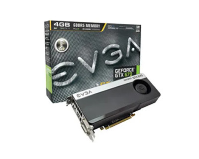 04G-P4-2671-AR - EVGA GeForce GTX 670 4GB GDDR5 256-Bit PCIe 3.0 Graphics Card