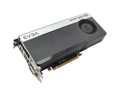 04G-P4-2766-KR - EVGA GeForce GTX 760 4GB 256-Bit GDDR5 PCI Express 3.0 x16 Dual DVI/ HDMI/ DisplayPort/ SLI Support