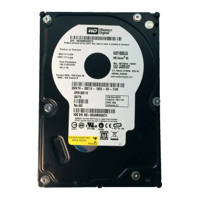 0DC115 - Dell 160GB 7200RPM SATA 3Gb/s HDD