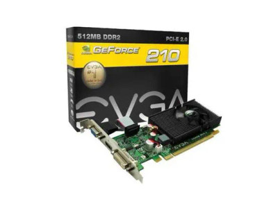 512-P3-1215-KR - EVGA GeForce 210 512MB DDR3 PCIe 2.0 Graphics Card