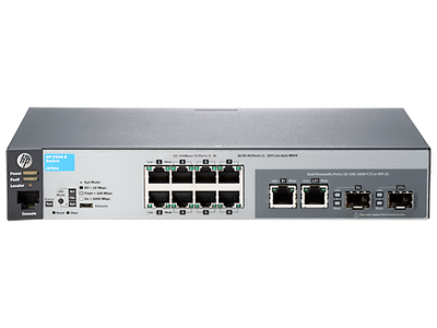 J9783A - HP 8-Port Fast Ethernet 2-Port GbE Network Switch