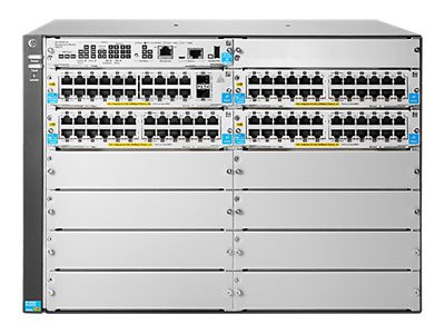 J9826A - HPE 92-Port Gigabit PoE+ Layer 3 Managed Switch Chassis