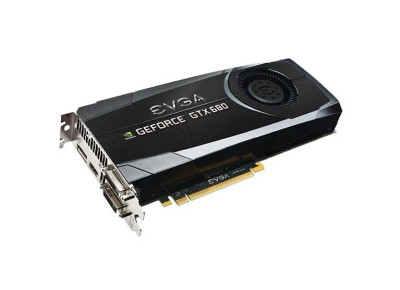 EVGA GeForce GTX 680 2GB GDDR5 Dual DVI HDMI DisplayPort SLI Video Card for PCI Express 3.0 x16 - 02G-P4-2681-AR