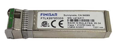 FTLX2072D333 - FINISAR 10Gbps 10km BiDi 1271/1331nm SFP+ Transceiver