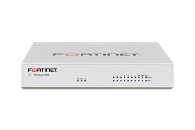 Fortinet FortiGate 60E Series 10-Port 1GbE RJ-45 Firewall for Network Security