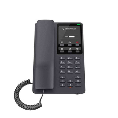 Grandstream 2-Lines Hotel IP Phone GHP621 - ideal for hotel use, sleek design, compatible with VoIP systems Grandstream 2-Lines Hotel IP Phone GHP621 - ideal for hotel use, sleek design, compatible with VoIP systems