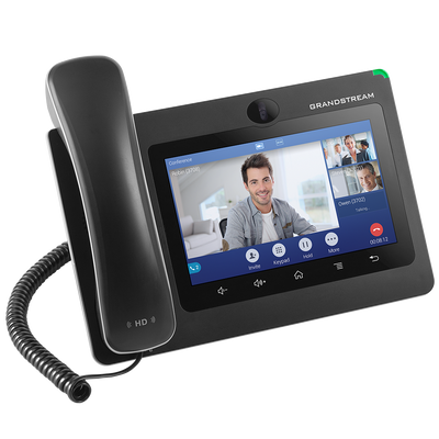 Grandstream GXV3370 16-Line 7-inch Multitouch Screen Video IP Phone for business communications