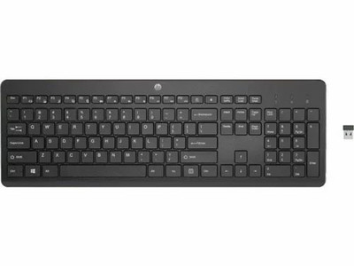 5188-4461 - HP 2.4GHz Black Wireless Keyboard Input Device