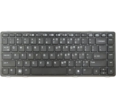 HP Keyboard with Pointing Stick 8460P, part number 642760-031, compatible with HP ProBook 8460P laptops