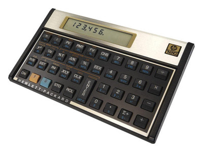 12CABA - HP 120 Functions 10-Character LCD Financial Calculator