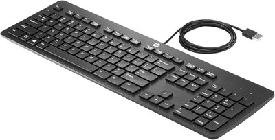 HP Keyboard USB Cable English (US) 1QL73AV for Connectivity - Product Category: Computer Accessories