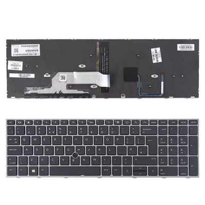 HP 102-Keys Dualpoint Keyboard UK for Notebook NC4010 - Compatible with HP laptops - Black keyboard with UK layout