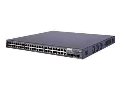 HP A5800-48G-PoE+ Layer 3 Switch - 48 Ports Gigabit Ethernet - Rack Mountable - Ideal for Network Infrastructure