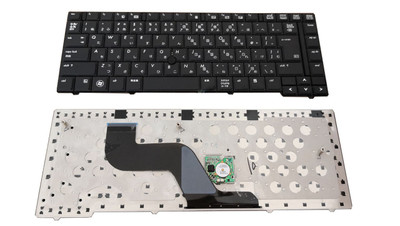 HP Notebook Keyboard 8440p Dual Point Tp Uk - Compatible with HP ProBook 8440p laptops - QWERTY layout - Black color
