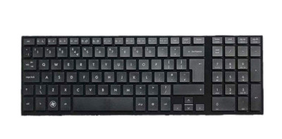 HP Probook 4720s Notebook PC German Keyboard 598692-041 - Compatible with HP laptops - Black with German layout