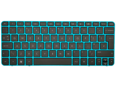 HP 210-2001SA UK Keyboard - Black, QWERTY Layout, Compatible with HP Laptops