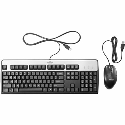631344-B21 - HP USB Keyboard & Mouse English UK