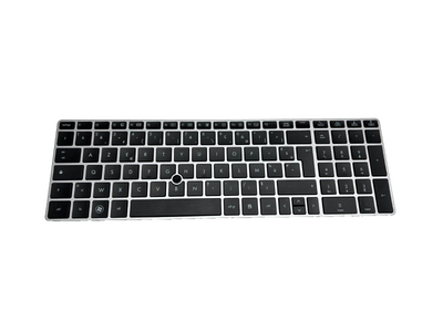 HP 8560p Keyboard (IT) for 641181-061, Italian layout, compatible with HP laptops