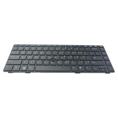 HP Portuguese Keyboard with Pointing Stick for HP 6460b/6465b laptops - compatible with HP 641835-131