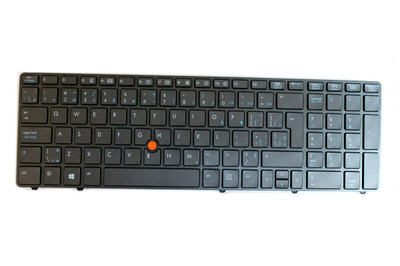 652682-081 - HP 8560w Series Danish Keyboard with Pointing Stick