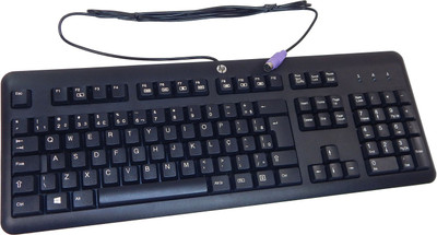 HP Black Brazilian Ps2 Keyboard 672646-201 for seamless typing experience on HP devices