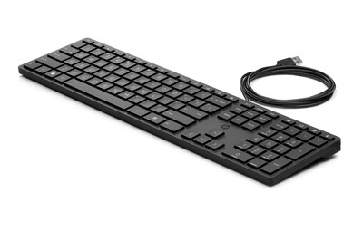 HP Brazilian Black USB Keyboard 674313-201 for Workstations