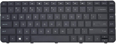HP Keyboard G6-1000 698694-DB1 for HP laptops - black keyboard with numeric keypad, compatible with G6 series laptops