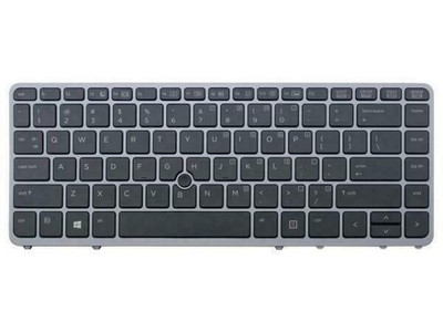 HP Keyboard 701987-131, black, full-size layout, compatible with HP desktop computers
