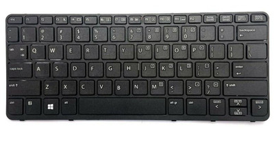 HP Elitebook 820 G1 Euro A4 Keyboard - Compatible with 730541-A41 - Laptop Accessories