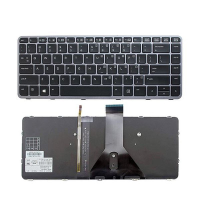 HP Keyboard Folio 1040 French Backlit Keyboard - Compatible with HP ProLiant DL360p Gen8 Servers