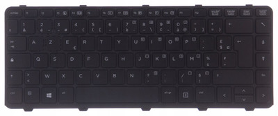 HP Keyboard Assembly France for 767470-051, compatible with HP laptops, French layout, black color