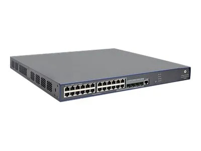 HP 830 24-Ports PoE+ Unified Wired WLAN Switch, Rack Mountable - JG640A - Compatible with ProLiant DL360p Gen8 Servers