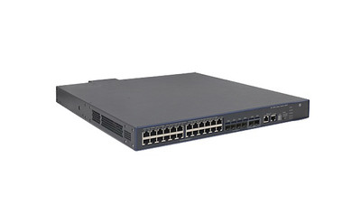 HP 5500-24G-PoE+-4SFP HI TAA Switch with 2x Slots, for network infrastructure, 24 ports, PoE+, 4 SFP slots