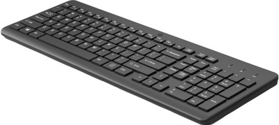 HP C6000 Wireless Desktop Keyboard And Mouse Set UUZ - sleek black design, compatible with HP computers